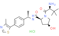 (2S，4S)-1-((S)-2-氨基-3，3-二甲基丁酰基)-4-羟基-N-((S)-1-(4-(4-甲基噻唑-5-基)苯基)乙基)吡咯烷-2-甲酰胺盐酸盐
