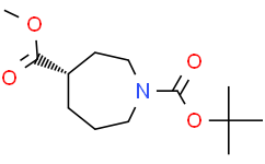 O1-tert-butyl O4-methyl (4S)-azepane-1，4-dicarboxylate