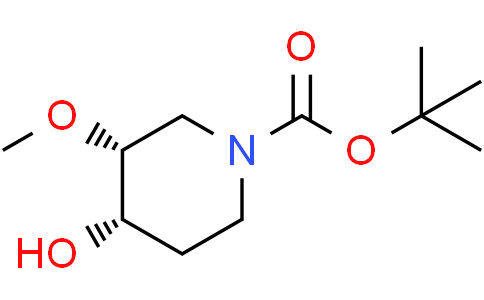 tert-butyl (3R,4S)-4-hydroxy-3-methoxy-piperidine-1-carboxylate