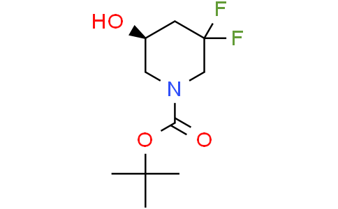 tert-butyl (5S)-3,3-difluoro-5-hydroxy-piperidine-1-carboxylate