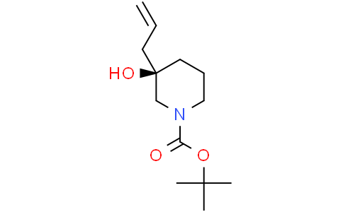 tert-butyl (3R)-3-allyl-3-hydroxy-piperidine-1-carboxylate