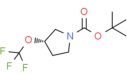 tert-butyl (3S)-3-(trifluoromethoxy)pyrrolidine-1-carboxylate
