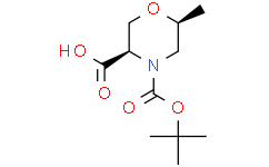 (3R,6S)-4-tert-butoxycarbonyl-6-methyl-morpholine-3-carboxylic acid