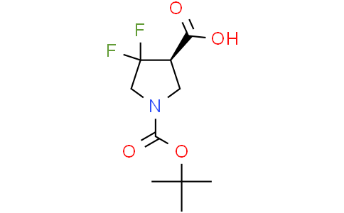 (3R)-1-tert-butoxycarbonyl-4,4-difluoro-pyrrolidine-3-carboxylic acid