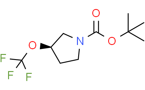 tert-butyl (3R)-3-(trifluoromethoxy)pyrrolidine-1-carboxylate