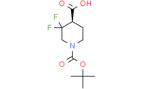 (4R)-1-tert-butoxycarbonyl-3,3-difluoro-piperidine-4-carboxylic acid