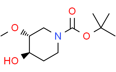 tert-butyl (3R,4R)-4-hydroxy-3-methoxy-piperidine-1-carboxylate