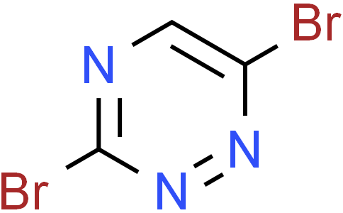 3,6-dibromo-1,2,4-triazine