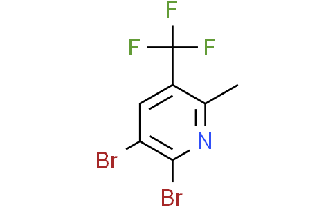 2,3-dibromo-6-methyl-5-(trifluoromethyl)pyridine