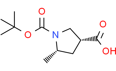 (3R,5S)-1-tert-butoxycarbonyl-5-methyl-pyrrolidine-3-carboxylic acid