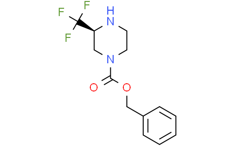 benzyl (3S)-3-(trifluoromethyl)piperazine-1-carboxylate