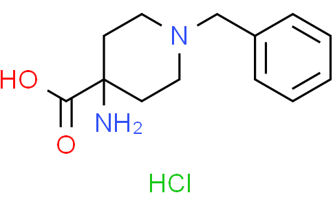 4-amino-1-benzyl-piperidine-4-carboxylic acid dihydrochloride