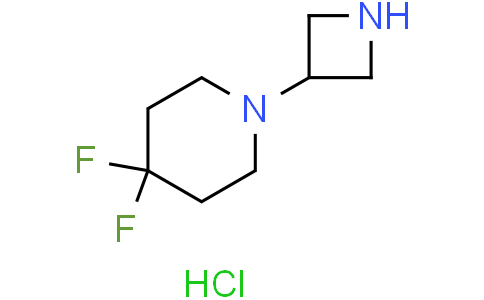 1-(azetidin-3-yl)-4,4-difluoro-piperidine dihydrochloride