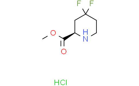methyl (2R)-4,4-difluoropiperidine-2-carboxylate hydrochloride