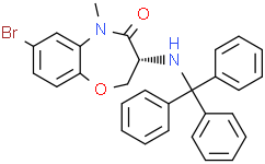 (3R)-7-bromo-5-methyl-3-(tritylamino)-2,3-dihydro-1,5-benzoxazepin-4-one