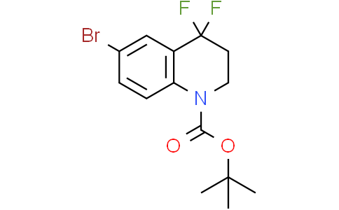 tert-butyl 6-bromo-4,4-difluoro-2,3-dihydroquinoline-1-carboxylate