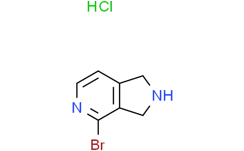 4-bromo-2,3-dihydro-1H-pyrrolo[3,4-c]pyridine hydrochloride