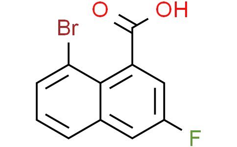 8-bromo-3-fluoro-naphthalene-1-carboxylic acid