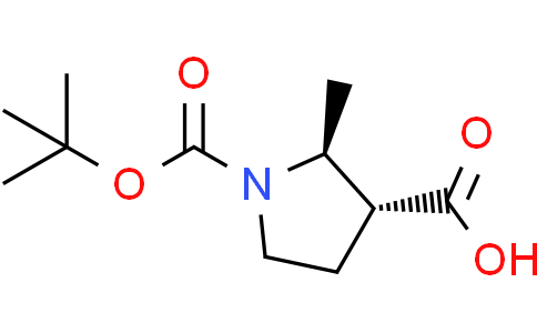 (2S,3R)-1-tert-butoxycarbonyl-2-methyl-pyrrolidine-3-carboxylic acid