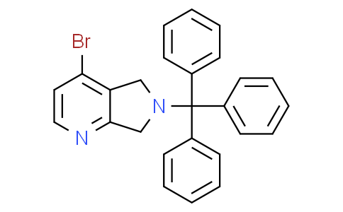 4-bromo-6-trityl-5,7-dihydropyrrolo[3,4-b]pyridine