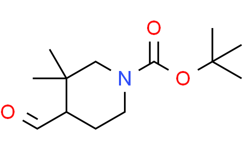 tert-butyl 4-formyl-3,3-dimethyl-piperidine-1-carboxylate