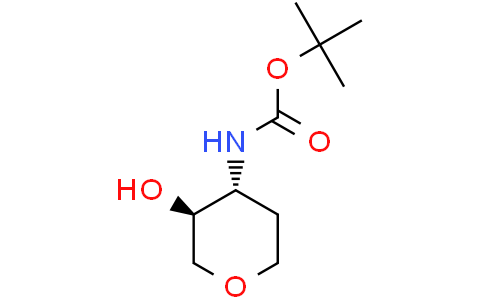 tert-butyl N-[(3S,4R)-3-hydroxytetrahydropyran-4-yl]carbamate