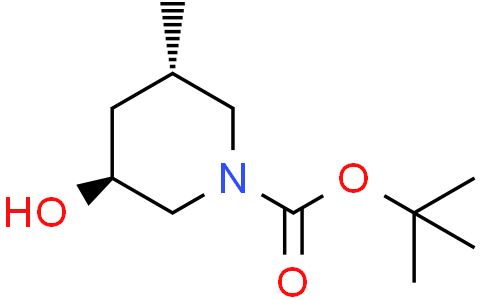 tert-butyl (3S,5S)-3-hydroxy-5-methyl-piperidine-1-carboxylate