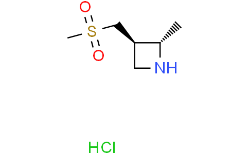 (2S,3R)-2-methyl-3-(methylsulfonylmethyl)azetidine hydrochloride