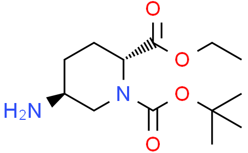 (tert-Butyl) 2-ethyl (2R,5S)-5-aminopiperidine-1,2-dicarboxylate