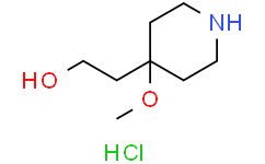 2-(4-methoxy-4-piperidyl)ethanol;hydrochloride