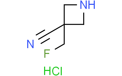 3-(fluoromethyl)azetidine-3-carbonitrile hydrochloride