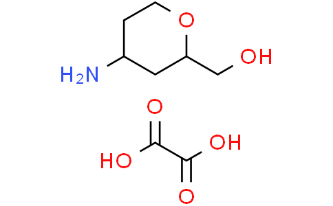 (4-aminotetrahydropyran-2-yl)methanol hemi(oxalic acid)