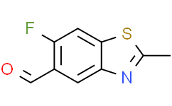 6-fluoro-2-methyl-1,3-benzothiazole-5-carbaldehyde