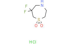 6，6-difluoro-1，4-thiazepane 1，1-dioxide hydrochloride