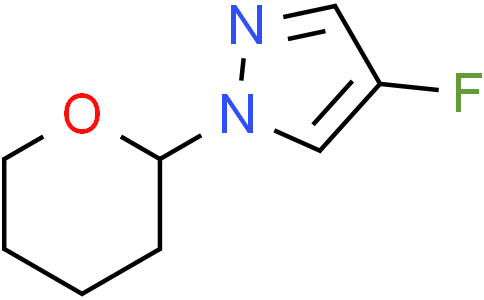 4-fluoro-1-tetrahydropyran-2-yl-pyrazole