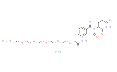 Pomalidomide-amino-PEG5-NH2 hydrochloride