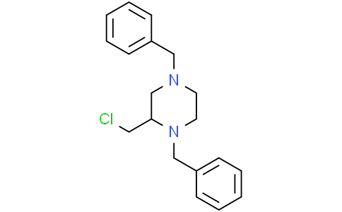 1,4-dibenzyl-2-(chloromethyl)piperazine