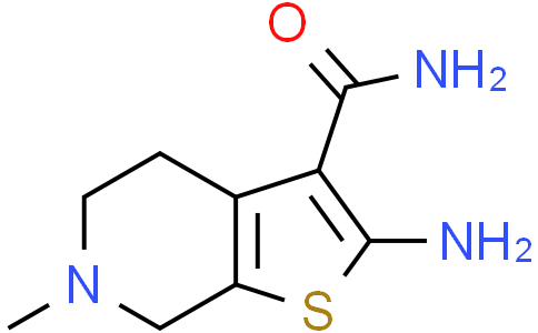 2-amino-6-methyl-5,7-dihydro-4H-thieno[2,3-c]pyridine-3-carboxamide