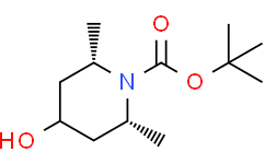tert-butyl cis-4-hydroxy-2,6-dimethyl-piperidine-1-carboxylate