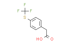 2-(4-((三氟甲基)硫代)苯基)乙酸,98%