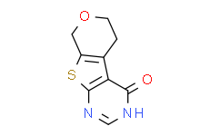 1，5，6，8-四氢吡喃并[4'，3':4，5]噻吩并[2，3-d]嘧啶-4-酮,97%