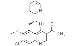 (R)-7-氯-6-甲氧基-4-((1-(吡啶-2-基)乙基)氨基)喹啉-3-甲酰胺