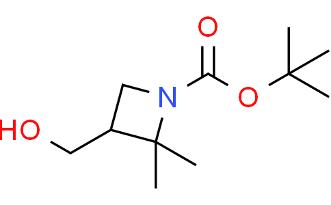 tert-butyl 3-(hydroxymethyl)-2,2-dimethyl-azetidine-1-carboxylate