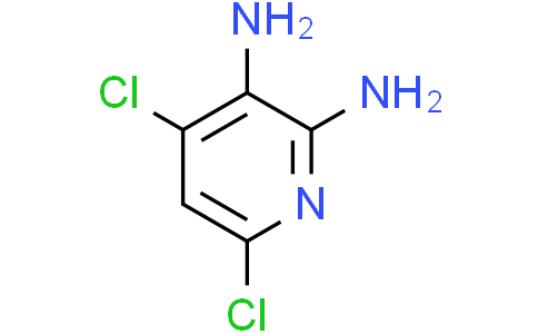 4,6-dichloropyridine-2,3-diamine