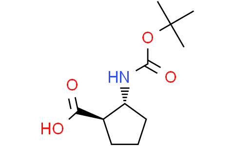 (1R,2R)-2-{[(tert-butoxy)carbonyl]amino}cyclopentane-1-carboxylic acid