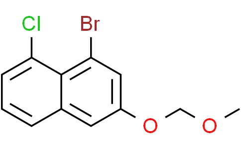 1-bromo-8-chloro-3-(methoxymethoxy)naphthalene