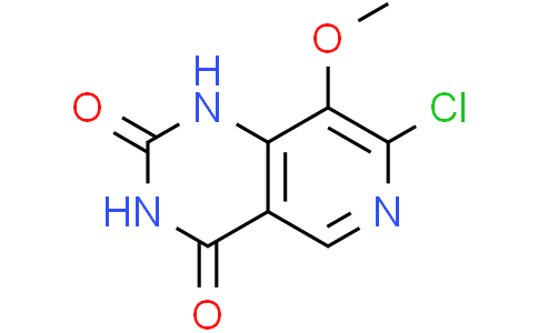 7-chloro-8-methoxy-1H-pyrido[4,3-d]pyrimidine-2,4-dione