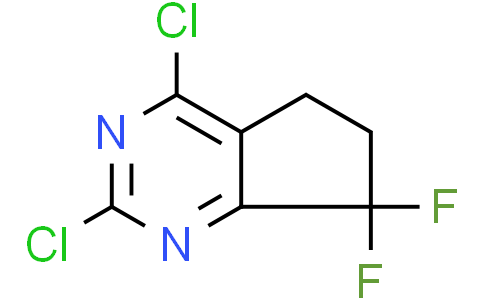 2,4-dichloro-7,7-difluoro-5,6-dihydrocyclopenta[d]pyrimidine
