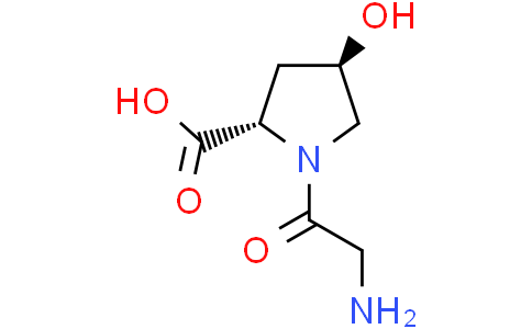 (2S,4R)-1-(2-aminoacetyl)-4-hydroxypyrrolidine-2-carboxylic acid