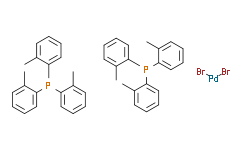 双(三-o-甲苯基膦)二溴化钯(II),98%